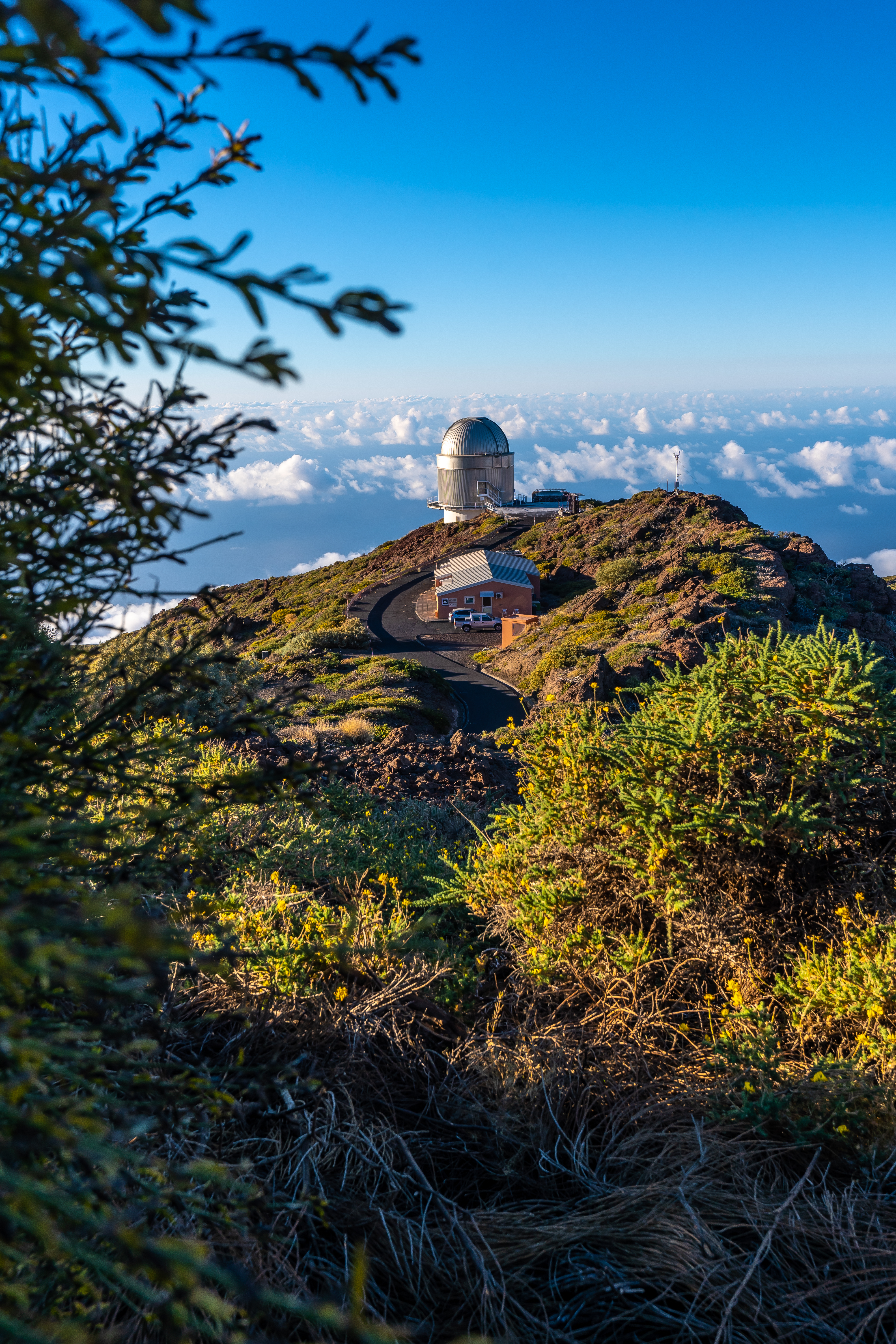 Observatories,Of,The,Roque,De,Los,Muchachos,In,The,Caldera